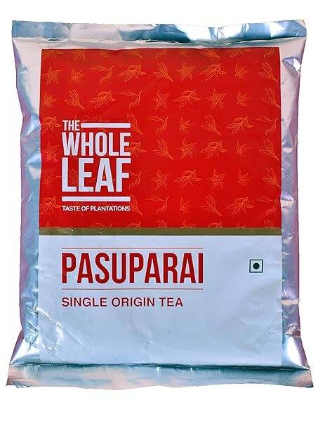 AVT Pasuparai Single Origin Black Tea | The Whole Leaf | Granule | 1Kg | CTC | BOP | Premium Blend | Kerala Idukki Special | Rich Flavor